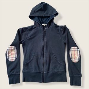 Burberry Zip Up Hoodie Sweatshirt